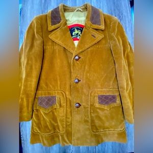 Herman Phillips corduroy men’s vintage coat size 38